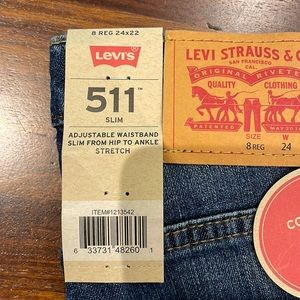 Kid’s Levi’s jeans in size 8 Regular, 24x22
